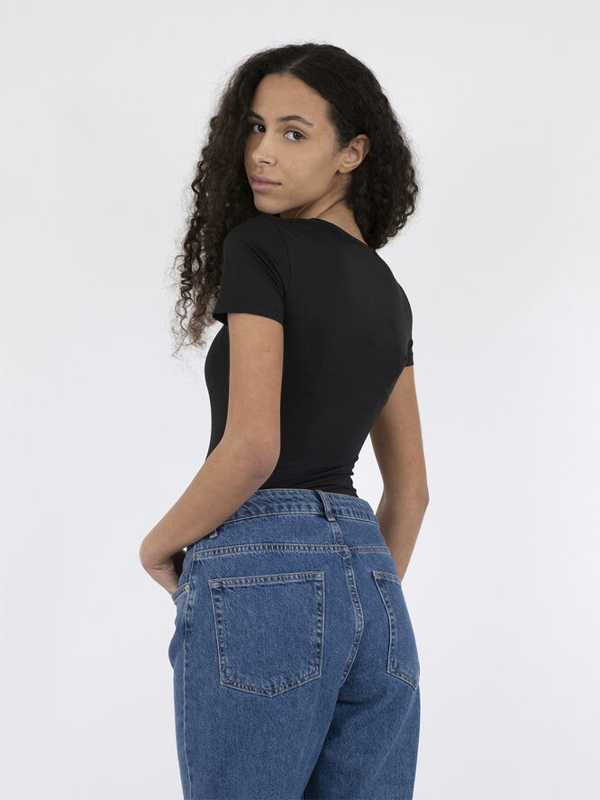 Neo Noir Verna Jersey Tee Black
