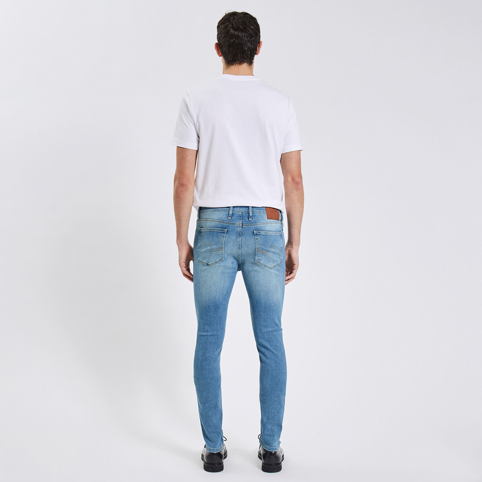 Jean skinny 3 longueurs Bleu