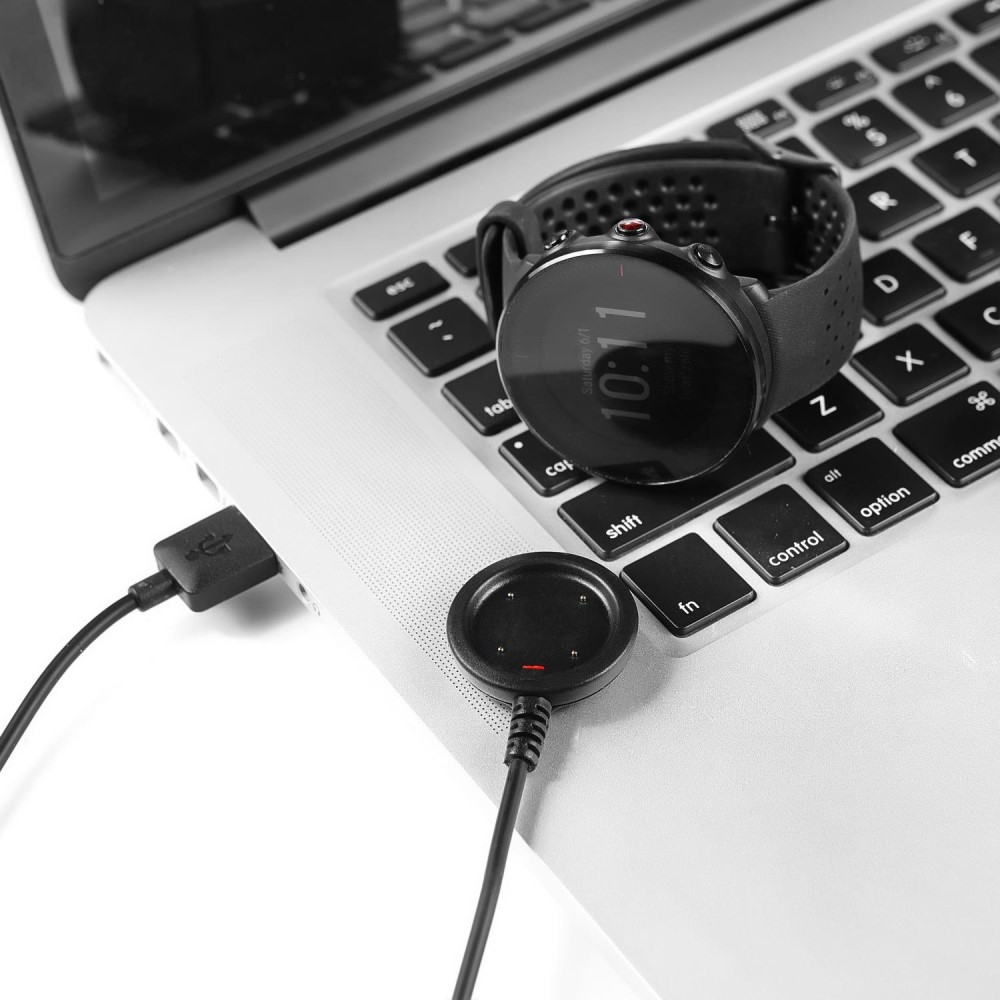 (1m) Polar Vantage V2 / V / M / Ignite / Grit X USB Ladegerät Dockingstation - Schwarz