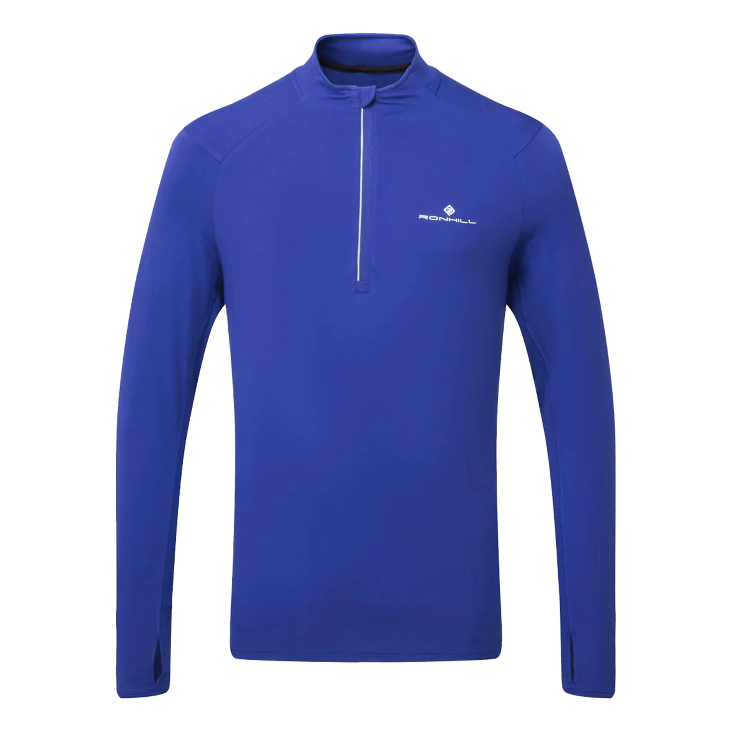 Ronhill Core Thermal 1/2 Zip Maillot De Course Hommes - Bleu