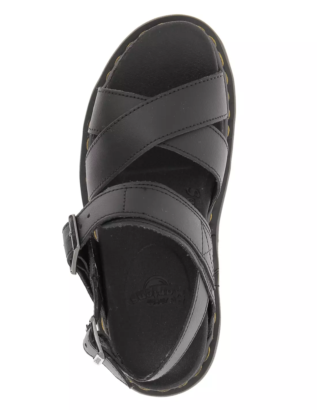DR MARTENS VOSS II HYDRO - Sandales & nu-pieds Black