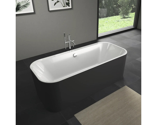 Ovaal bad DURAVIT Happy D,2 Plus 80 x 180 cm grafiet glad mat 700453800000000