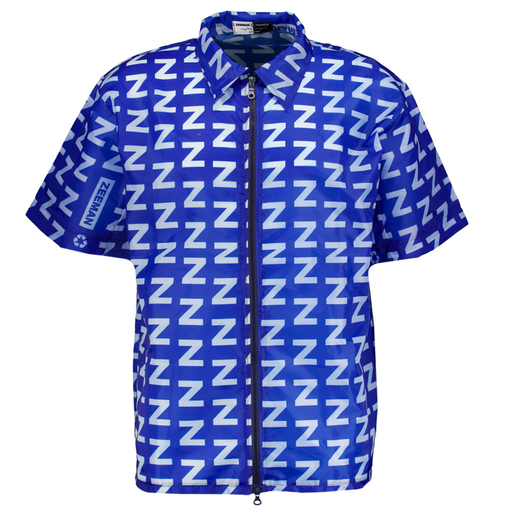 Overhemd Zeeman x Fraenck Korte mouwen Blauw kopen? Goed en goedkoop
