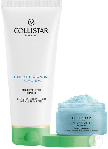 Collistar Coffret Discovery Fluide Hydratant Intense + Gommage Sublime Hydro-Illuminateur Talasso