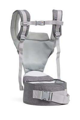 Beemoo CARE Carry Comfort 4-in-1 Bæresele & Hoftebærer, Grey