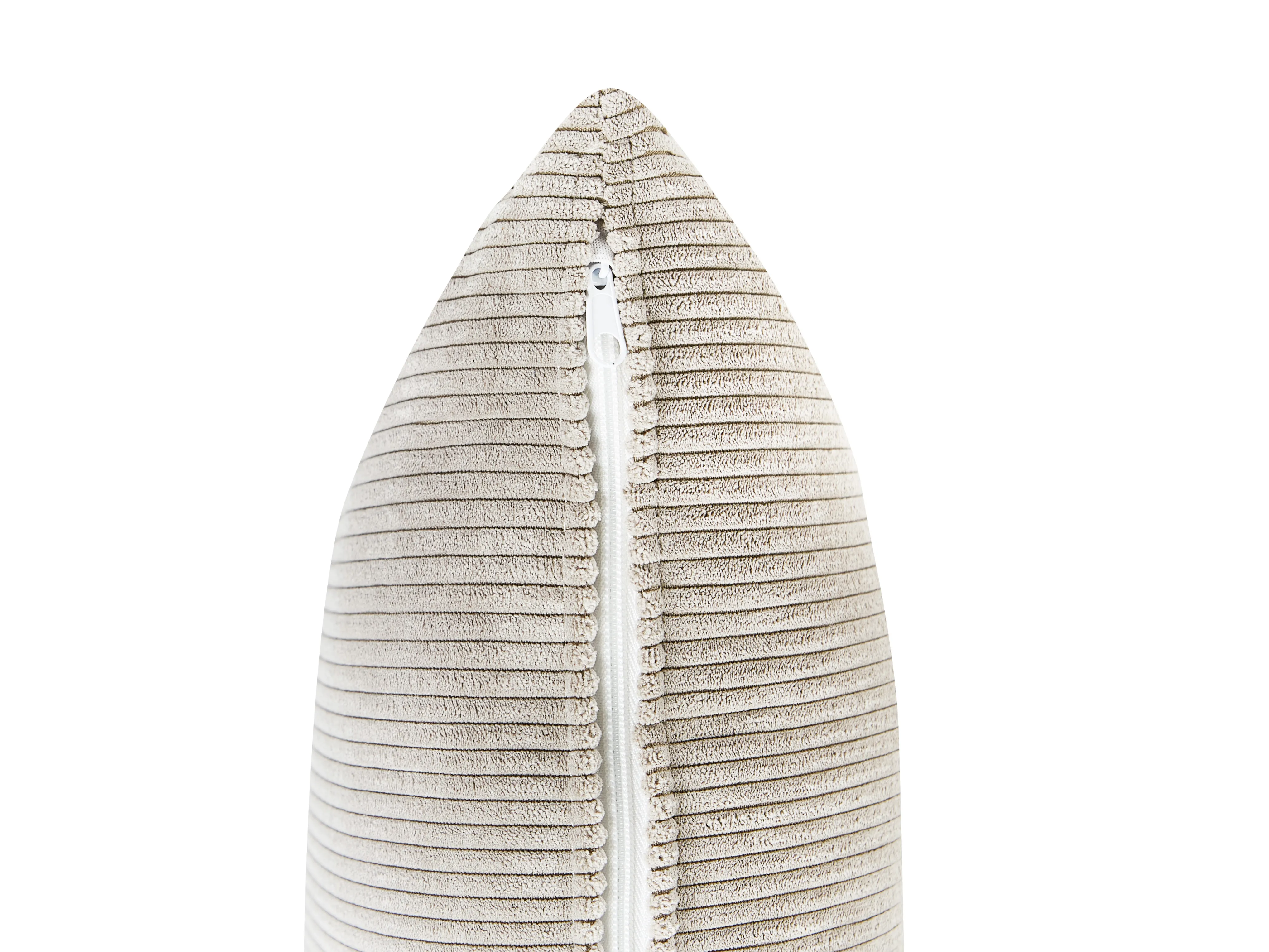 Hoekbank 4-zits LUNNER Corduroy Beige linkszijdig