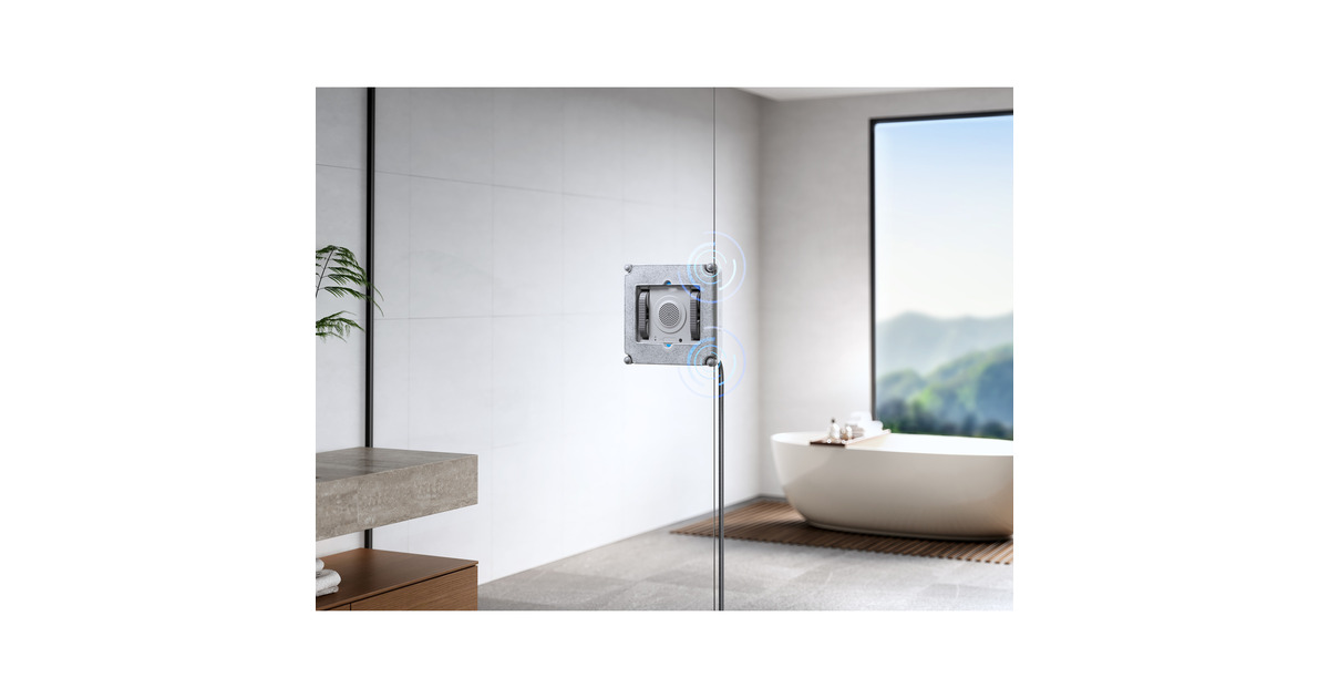 ECOVACSWinbot Mini raamreiniger  (Grijs, 3200Pa, Tweedekans)