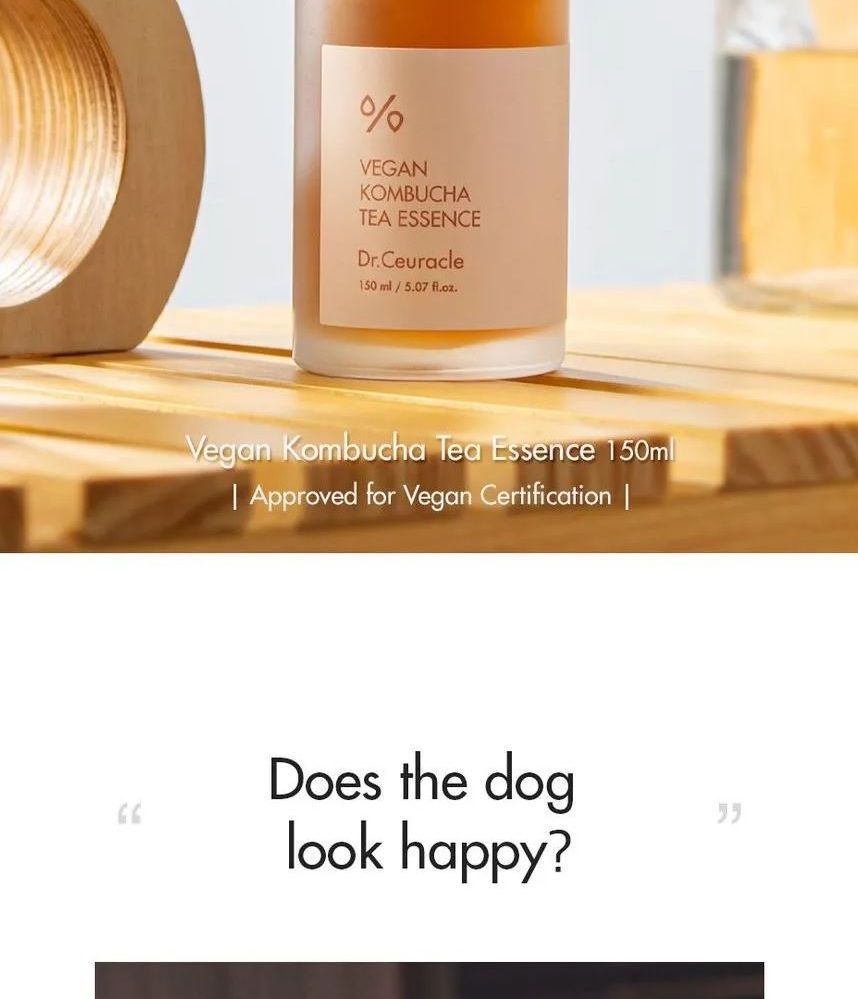 Dr. Ceuracle - Vegan Kombucha Thee Essence