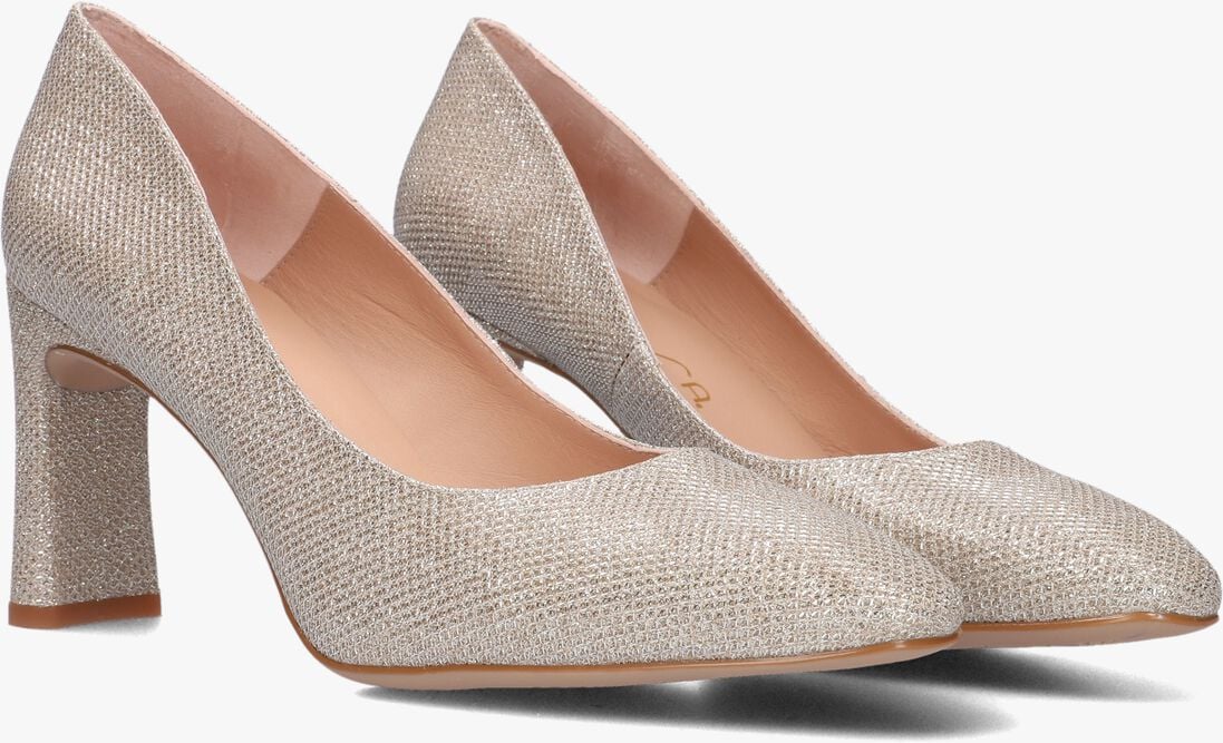 UNISA gouden unisa pumps waba