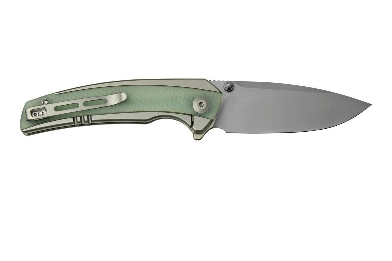 Civivi Teraxe C20036-2 Natural G10 Plain Steel, zakmes