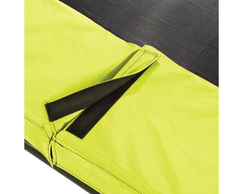 EXIT Silhouette trampoline met veiligheidsnet Ø 244 cm limoen