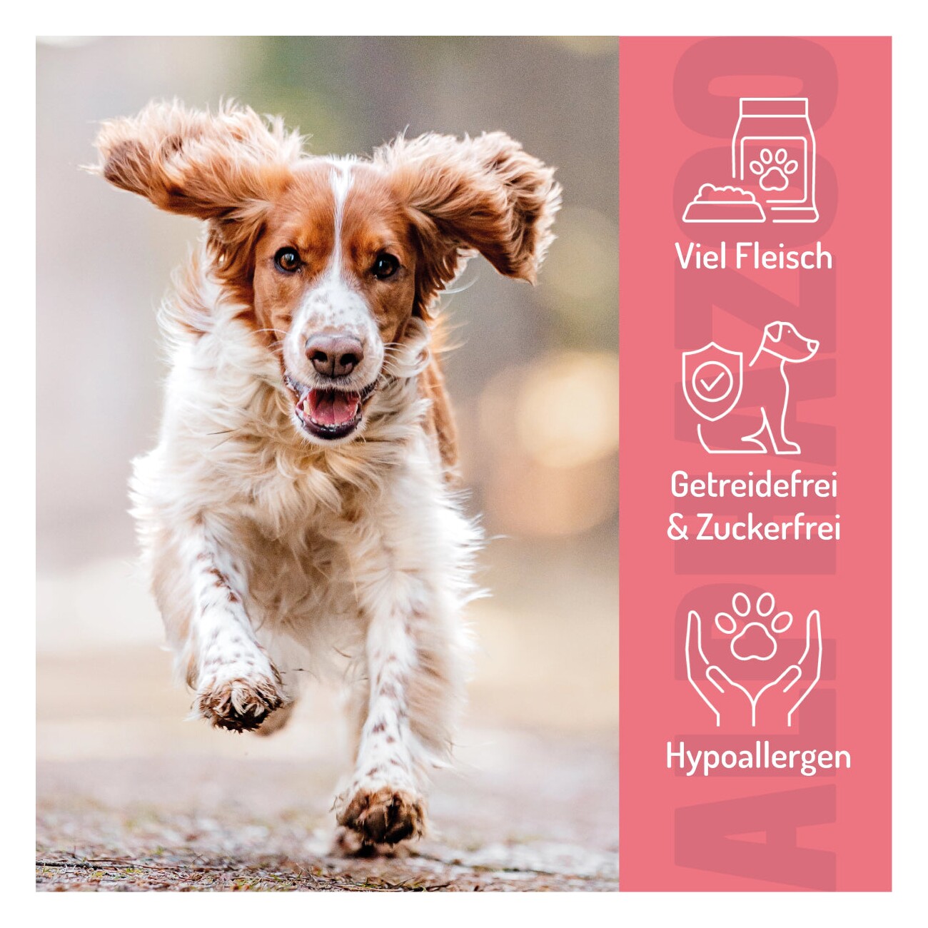 ALPHAZOO Schwing Die Hufe 65g I Leckerli für Hunde