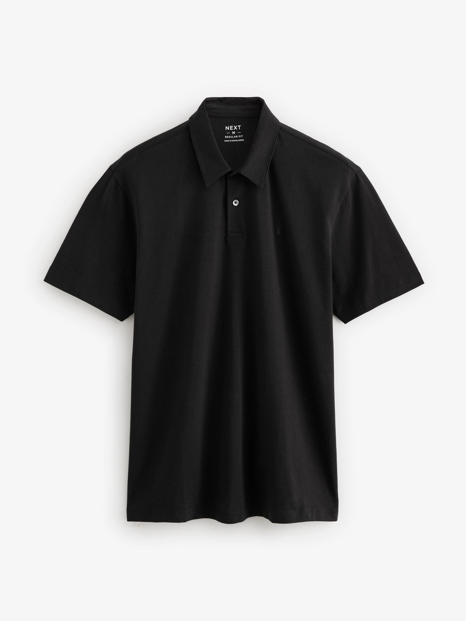 Naturel/eenkleurig - Normale Pasvorm - Set van 5 jersey poloshirts met korte mouwen
