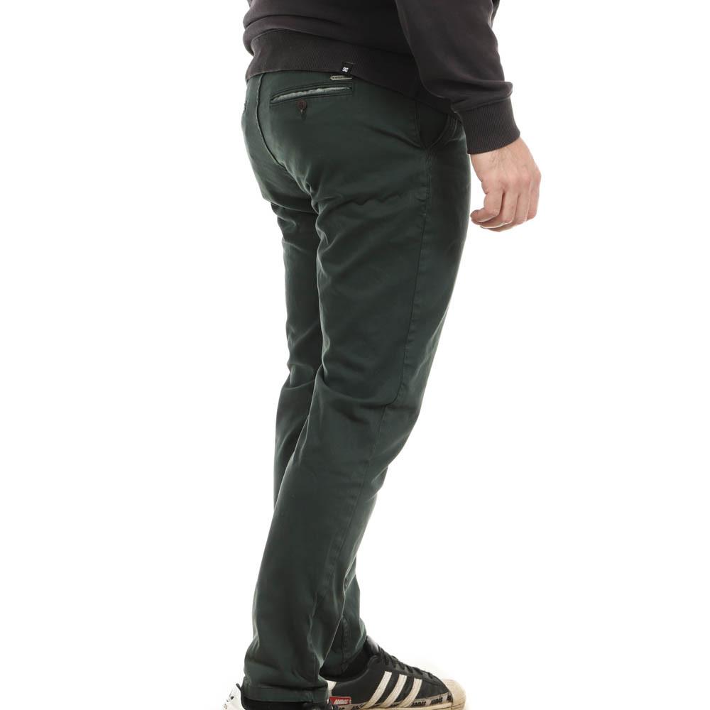 American People Chino Slim Vert foncé Homme American People