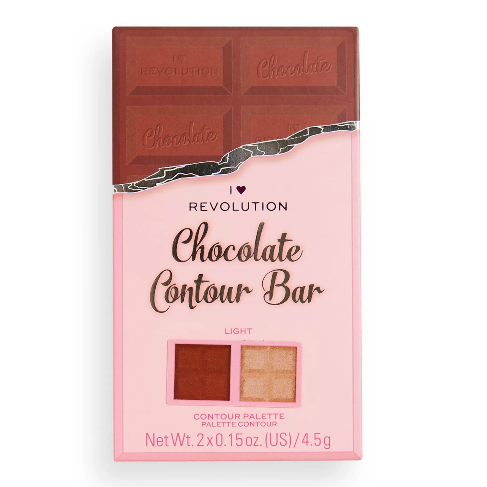 I Heart Revolution - Chocolate Contour Palette Light - Femme