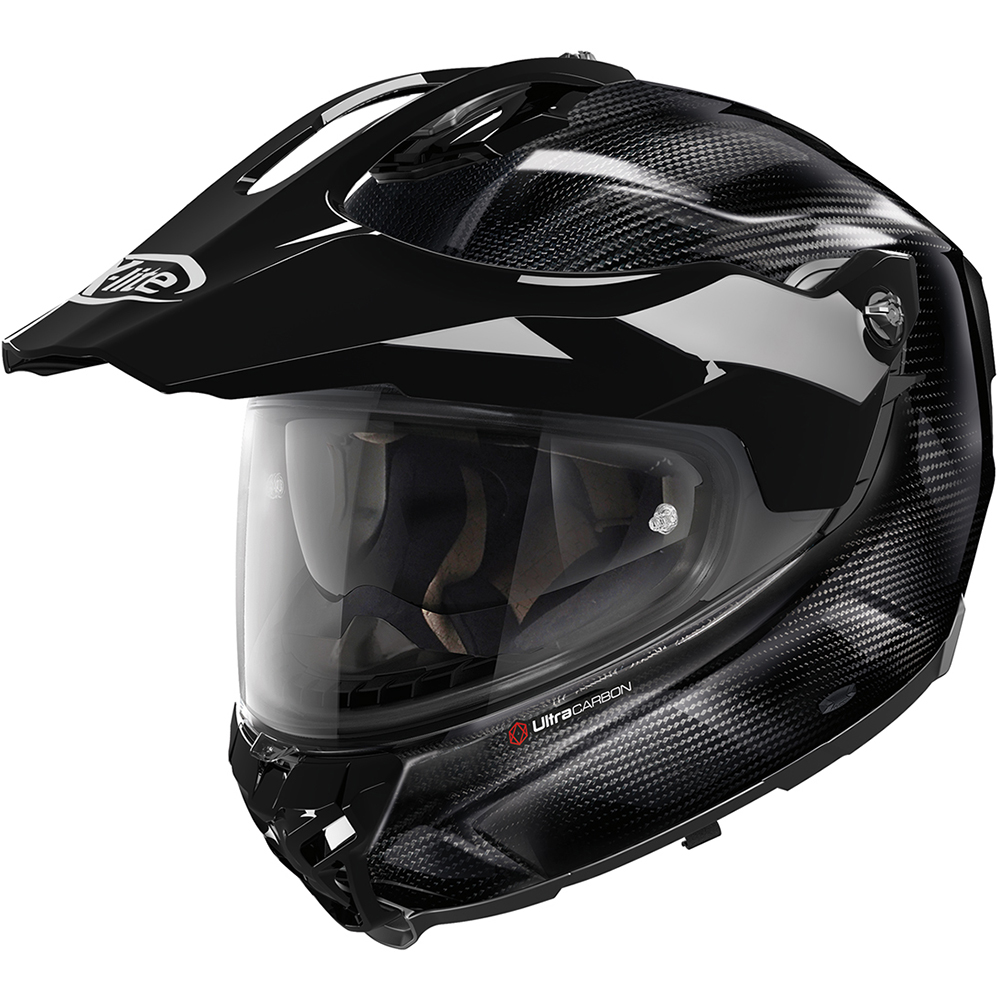 X-lite - Casque X-552 Ultra Carbon Puro N-Com Noir Brillant