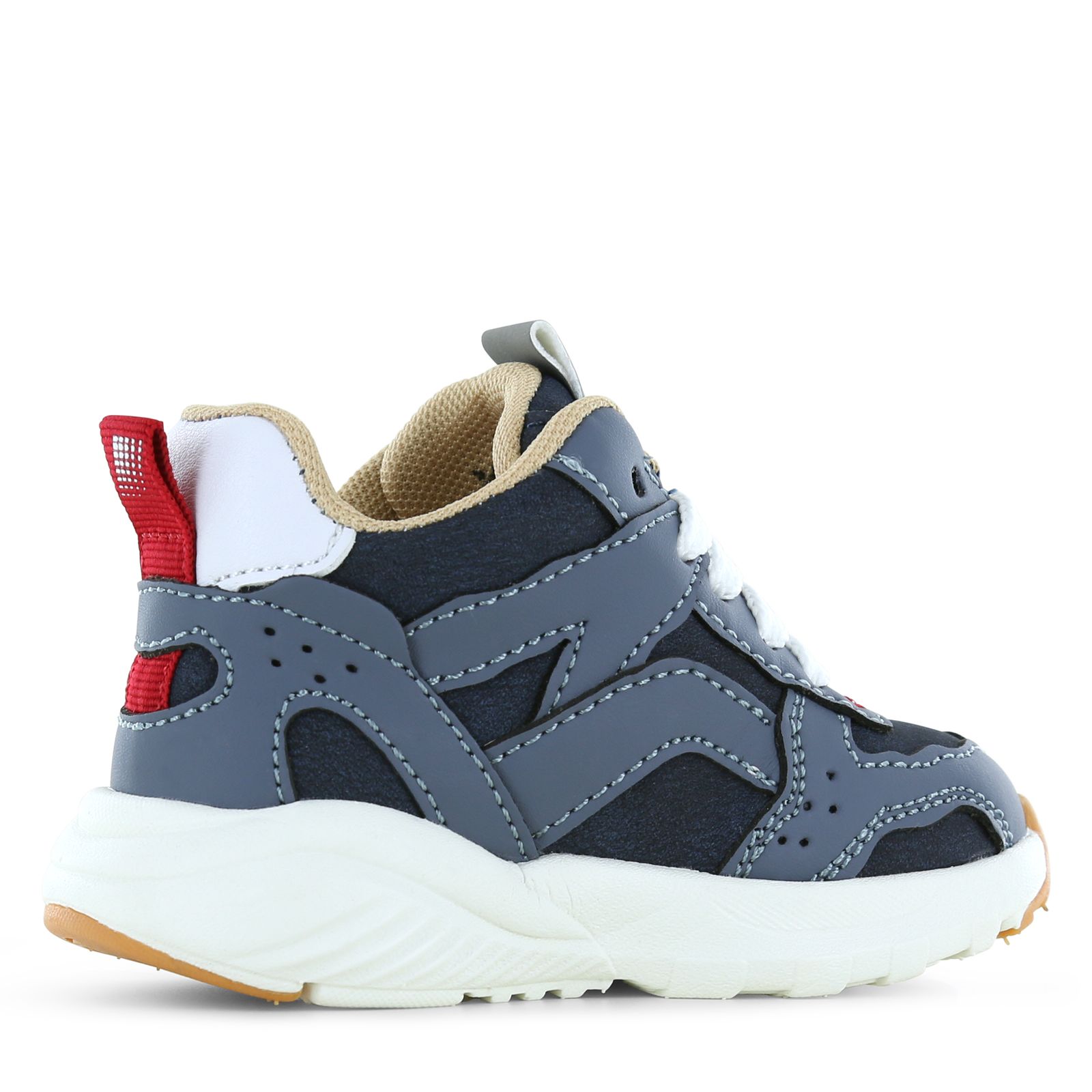 Shoesme sportief blauw sneakertje Microleer | Sale