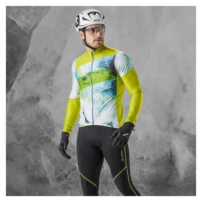 Maillot de cyclisme Loeffler à manches longues M / L / S Jersey polaire-Vert