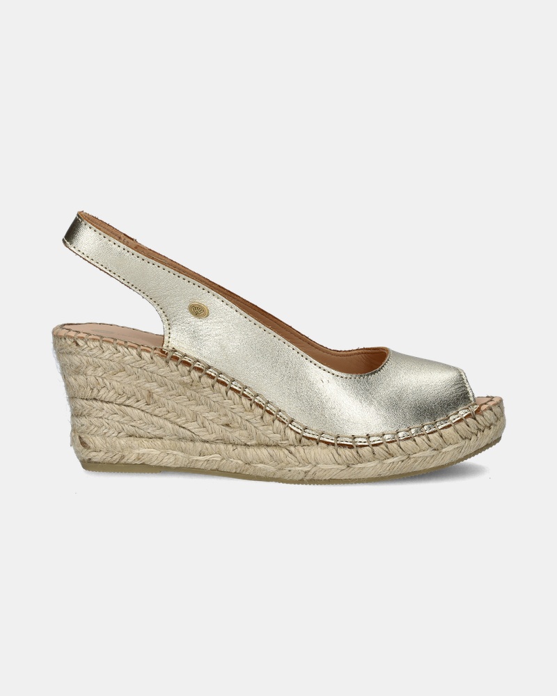 Fred de la Bretoniere Clare Beau Espadrilles  - goud