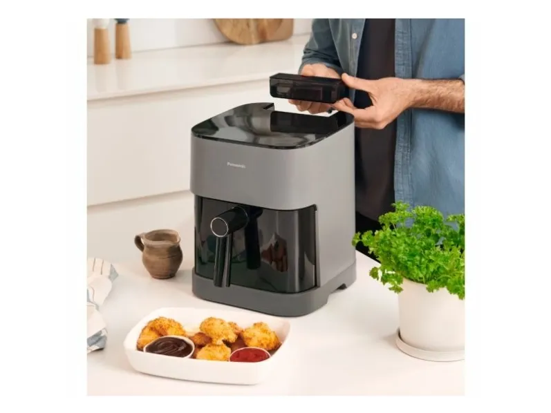 Panasonic NF-CC500 - Varmluftsrister - 5 liter - 1.45 kW - matgrå