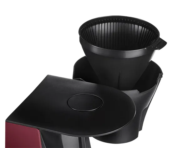 Tchibo Filterkaffeemaschine »Let's Brew«, schwarz