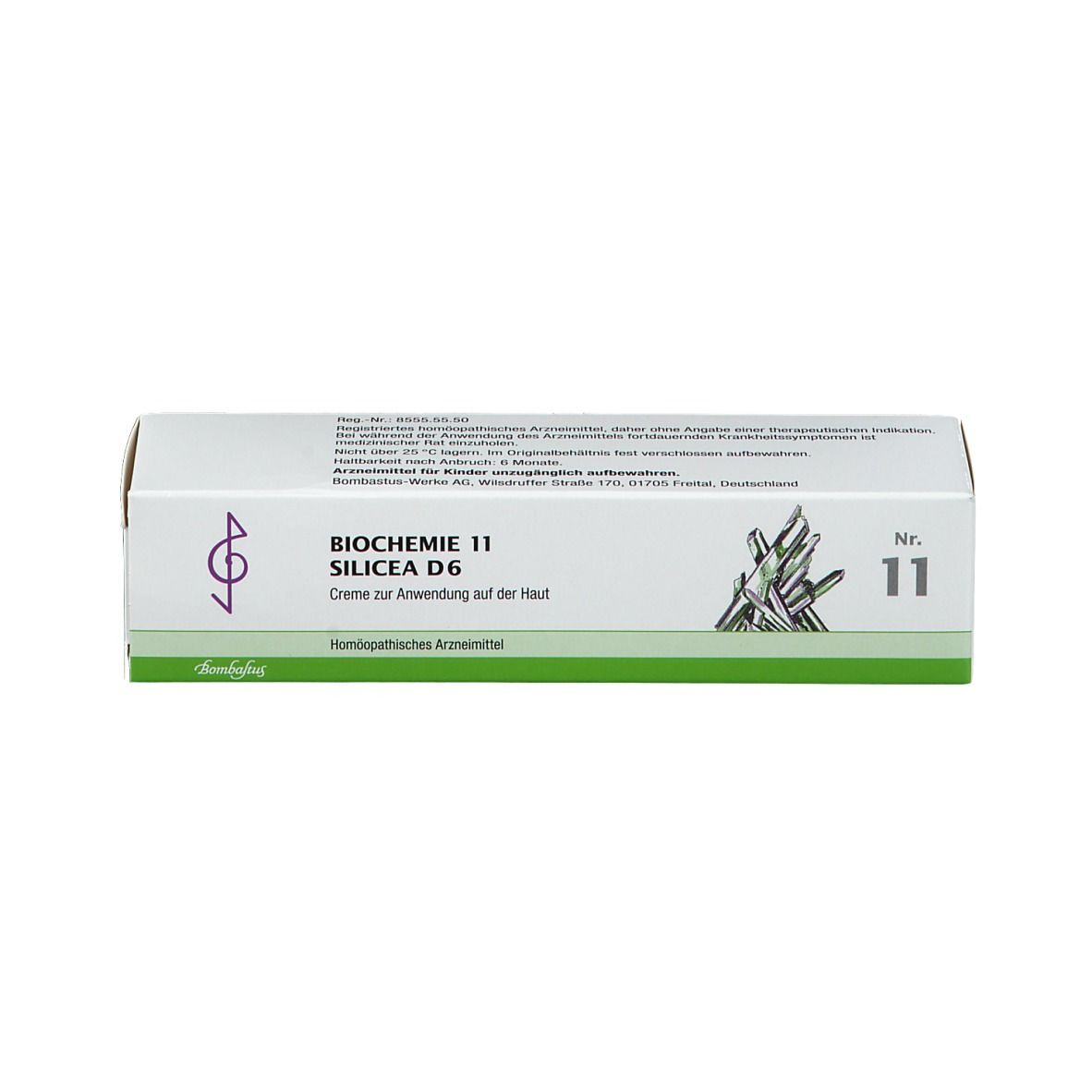 Bombastus Biochemie 11 Silicea D6 Creme