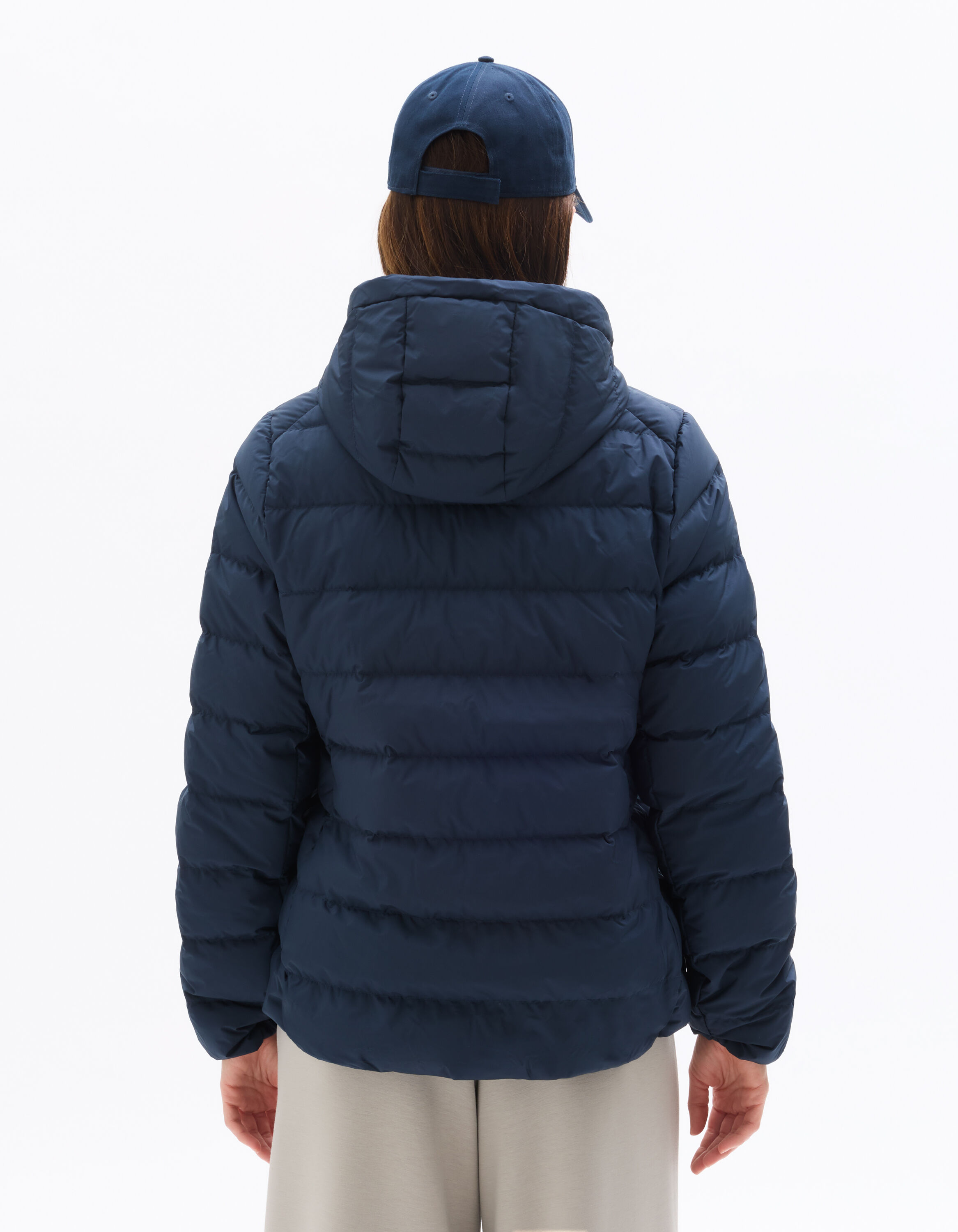 Doudoune Downwarm light en duvet à capuche - marine
