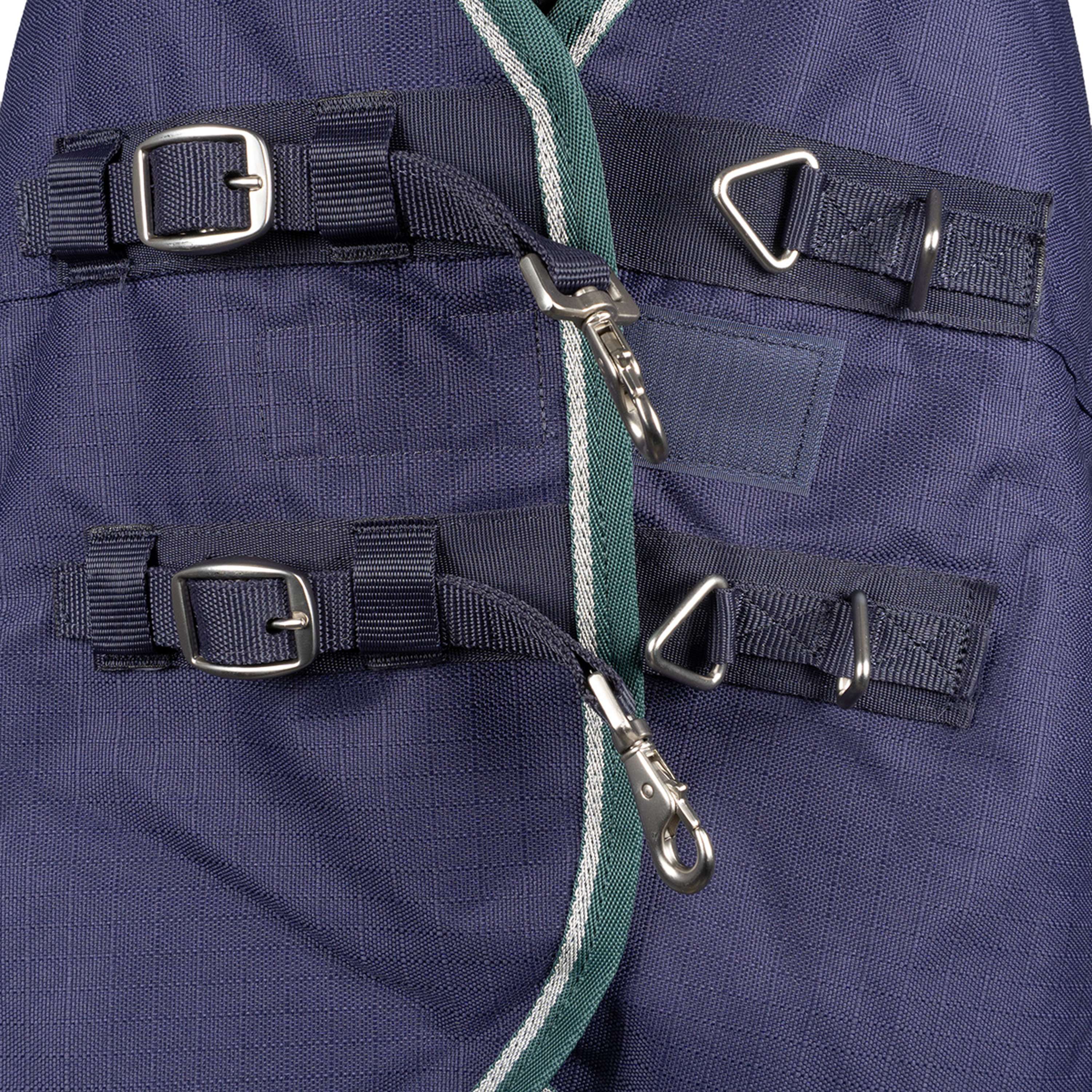 WeatherBeeta ComFiTec Plus Dynamic Turnout High Neck 100g Navy/Forest