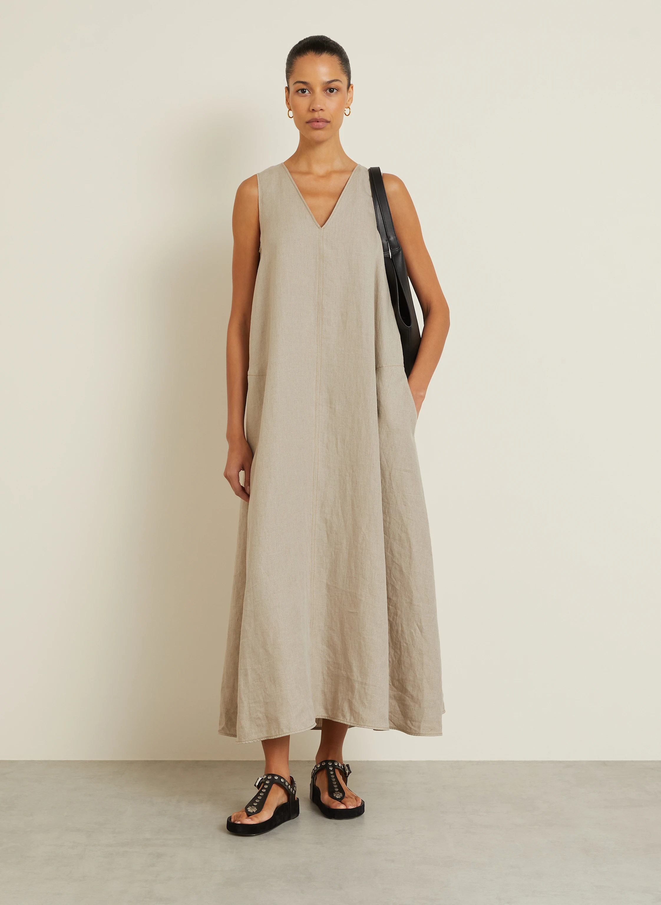 Max Mara Leinenkleid SIMEONE