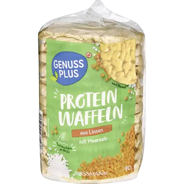 Protein Waffel aus Linsen