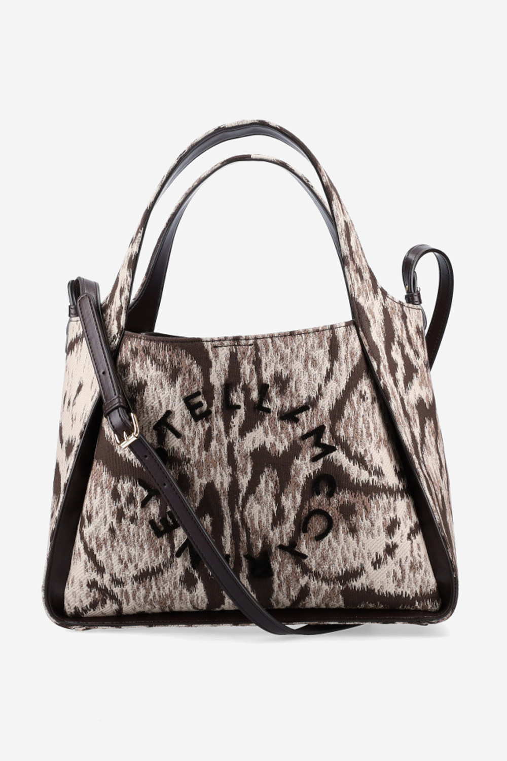 Logo crossbody tote bag