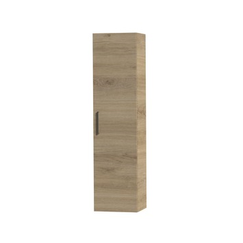 Tiger Studio kolomkast 160 cm chalet eiken greep rvs