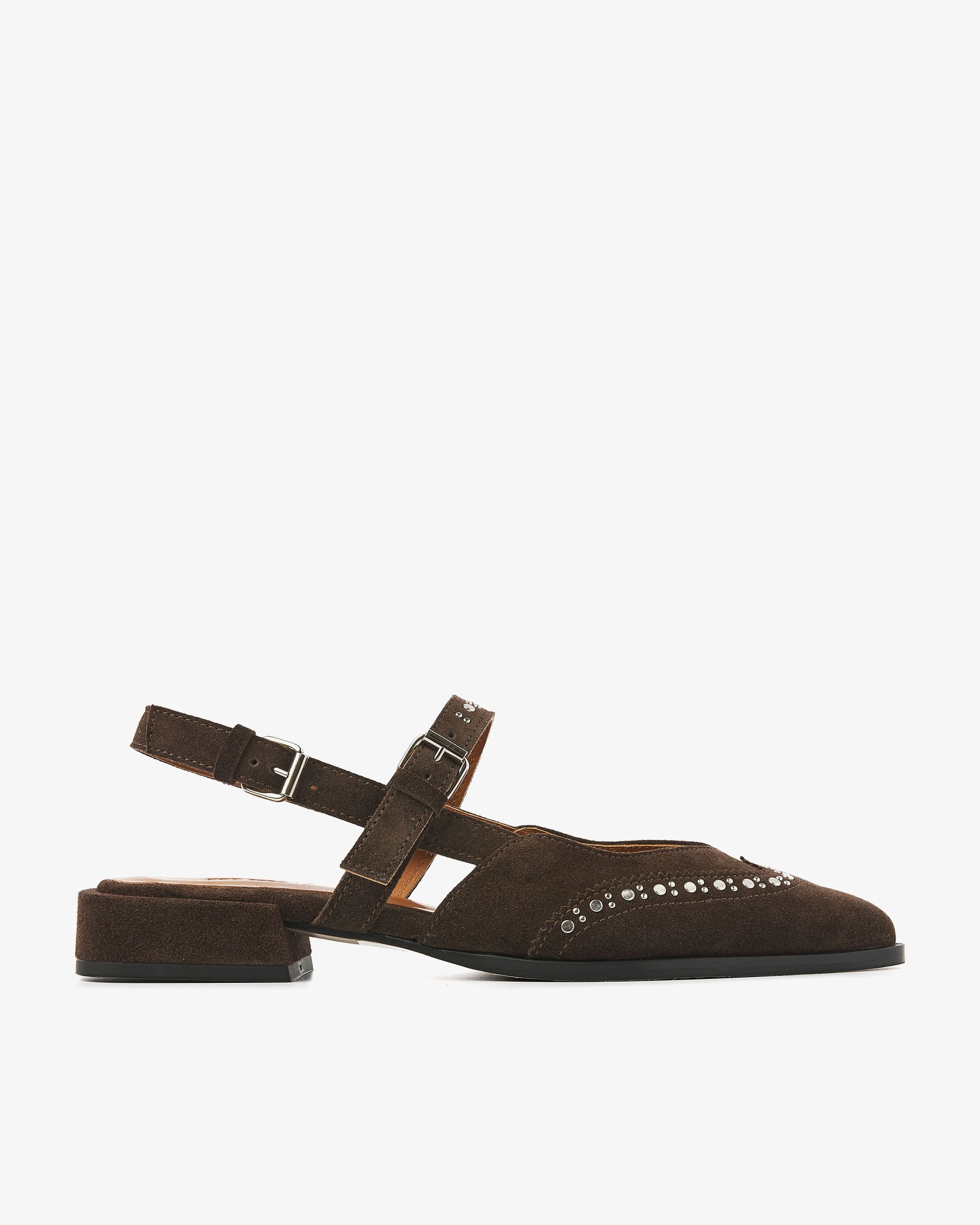 VIA VAI bruine slingbacks Jazz Yael