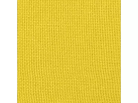 Ensemble de canapés 3 pièces avec coussins jaune clair tissu