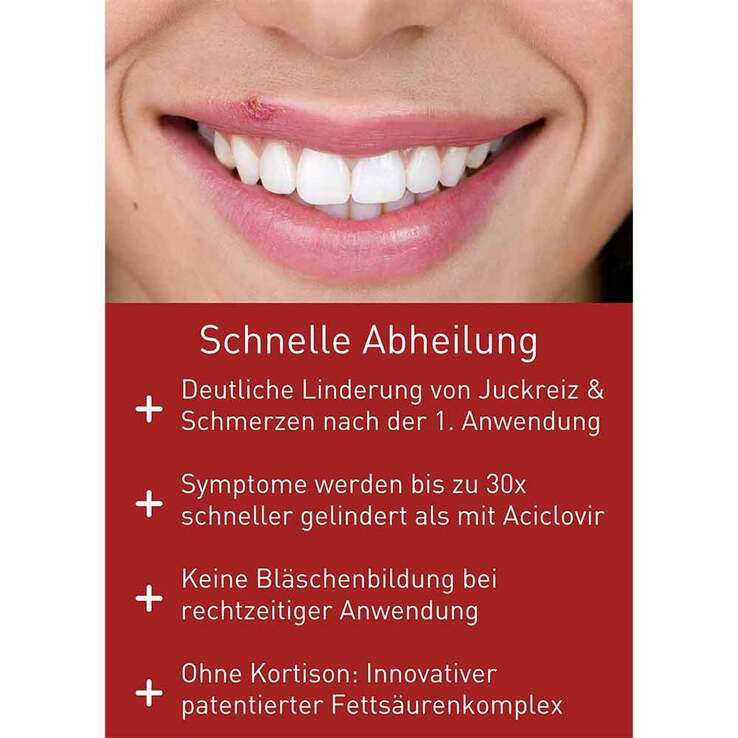N1 Lippenherpes Creme, Packungsgröße 4 g, 2 g