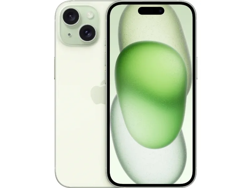Apple | iPhone 15 – 5G smartphone - 256GB - Grøn
