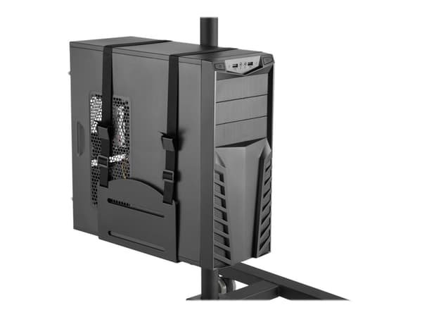 DIGITUS DA-90374 - Vogn - for LCD-skjerm / PC-utstyr - metall - svart - skjermstørrelse: 17