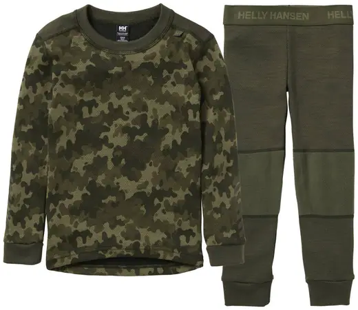 Helly Hansen Graphic Lifa Merino Børn Baselayer Sæt