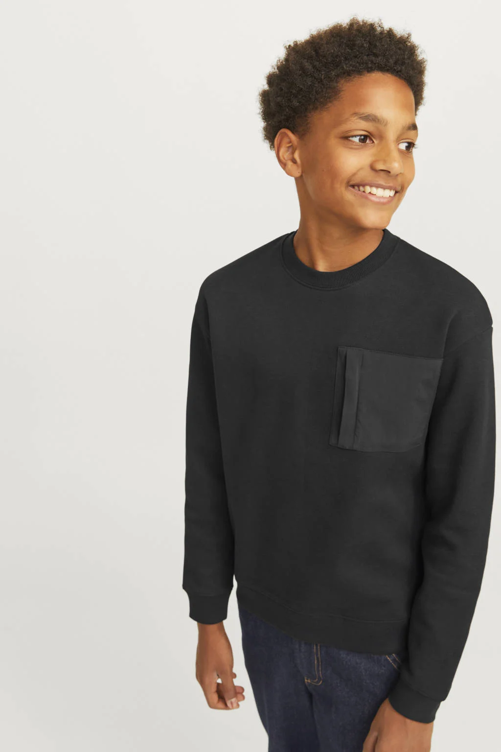 JACK & JONES sweater JCOOUTDOOR zwart