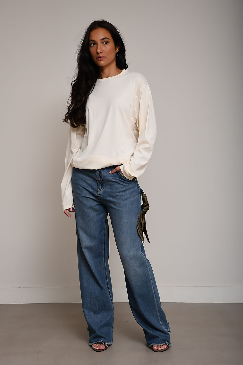 Lisa loose fit carpenter tencel denim jeans