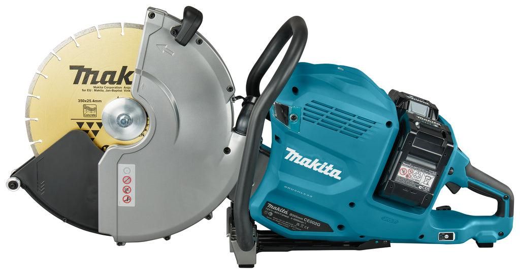 Makita CE002GL204X Accu Doorslijper 355mm 2 x AWS XGT 40V Max 8.0Ah (2st.)