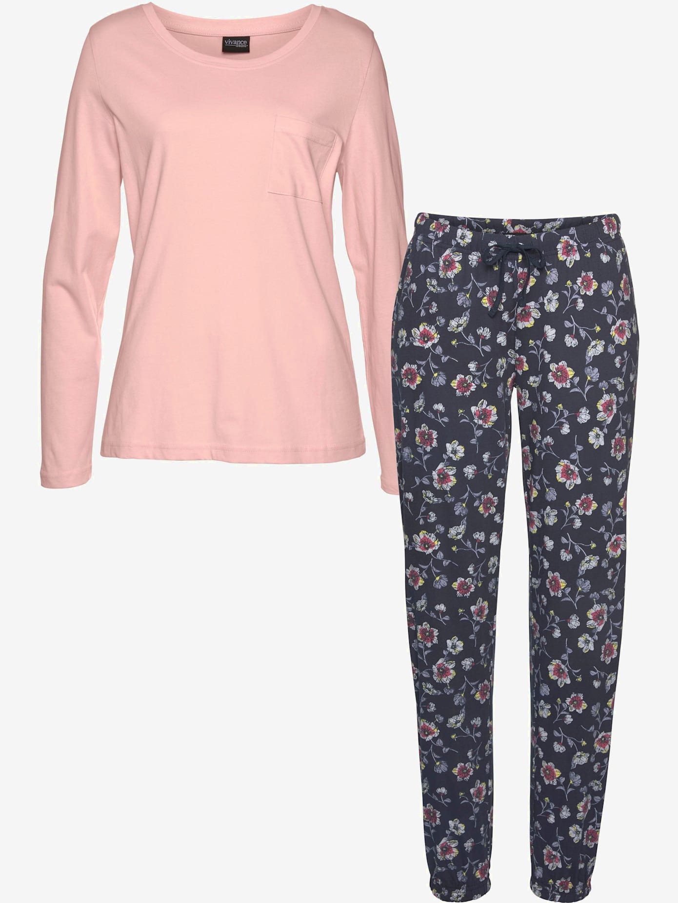 Ensemble de pyjama : pantalon et t-shirt manches longues