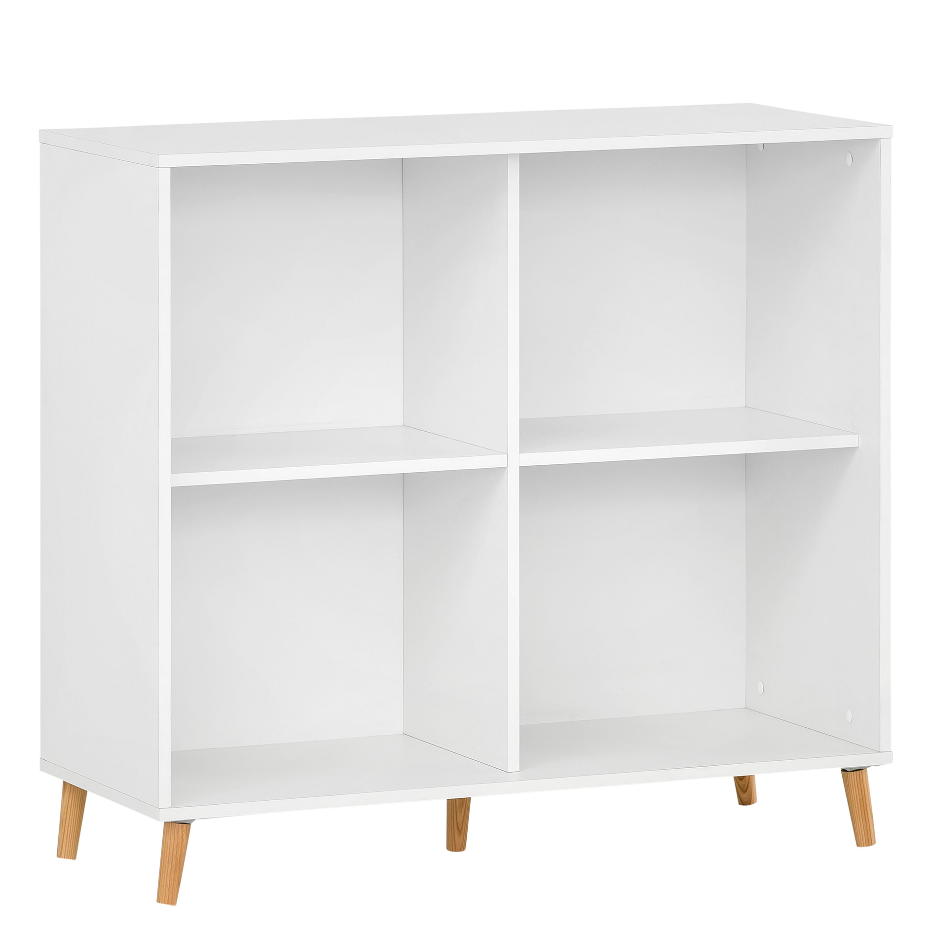 Standregal - perlweiß - 100 cm