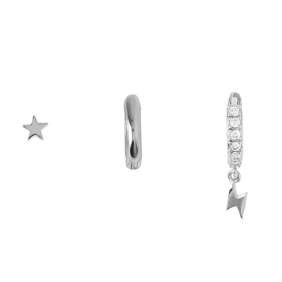 Orelia Jewellery Star and Lightning Ear Party