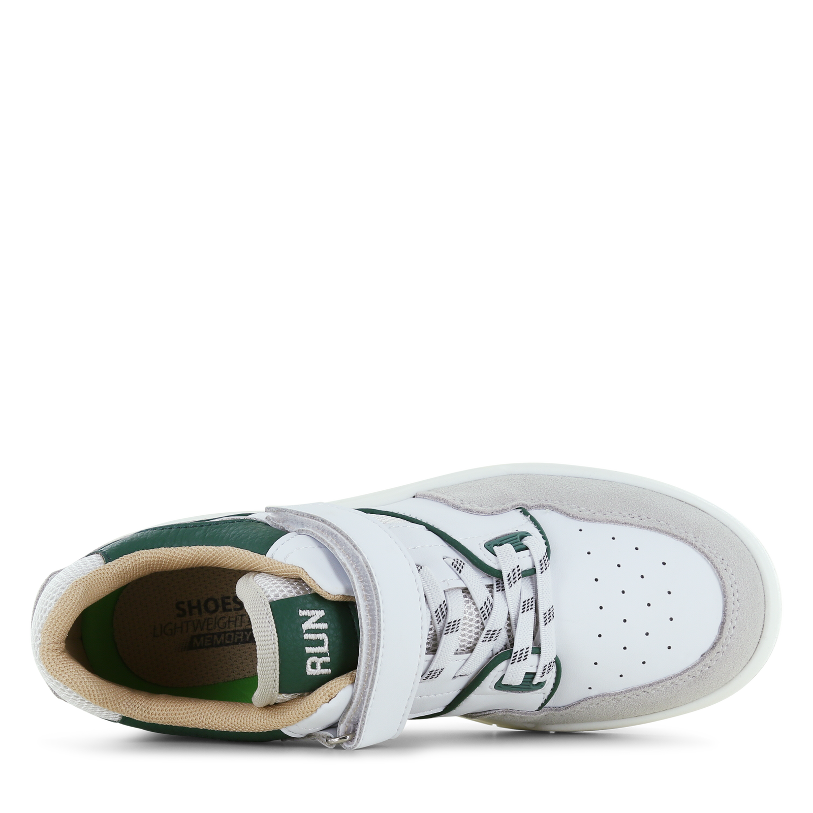 Shoesme weiß und grün Sneaker