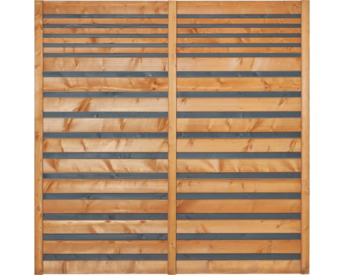 Hoofdelement Twist 180 x 180 cm Bicolor kersen-antraciet