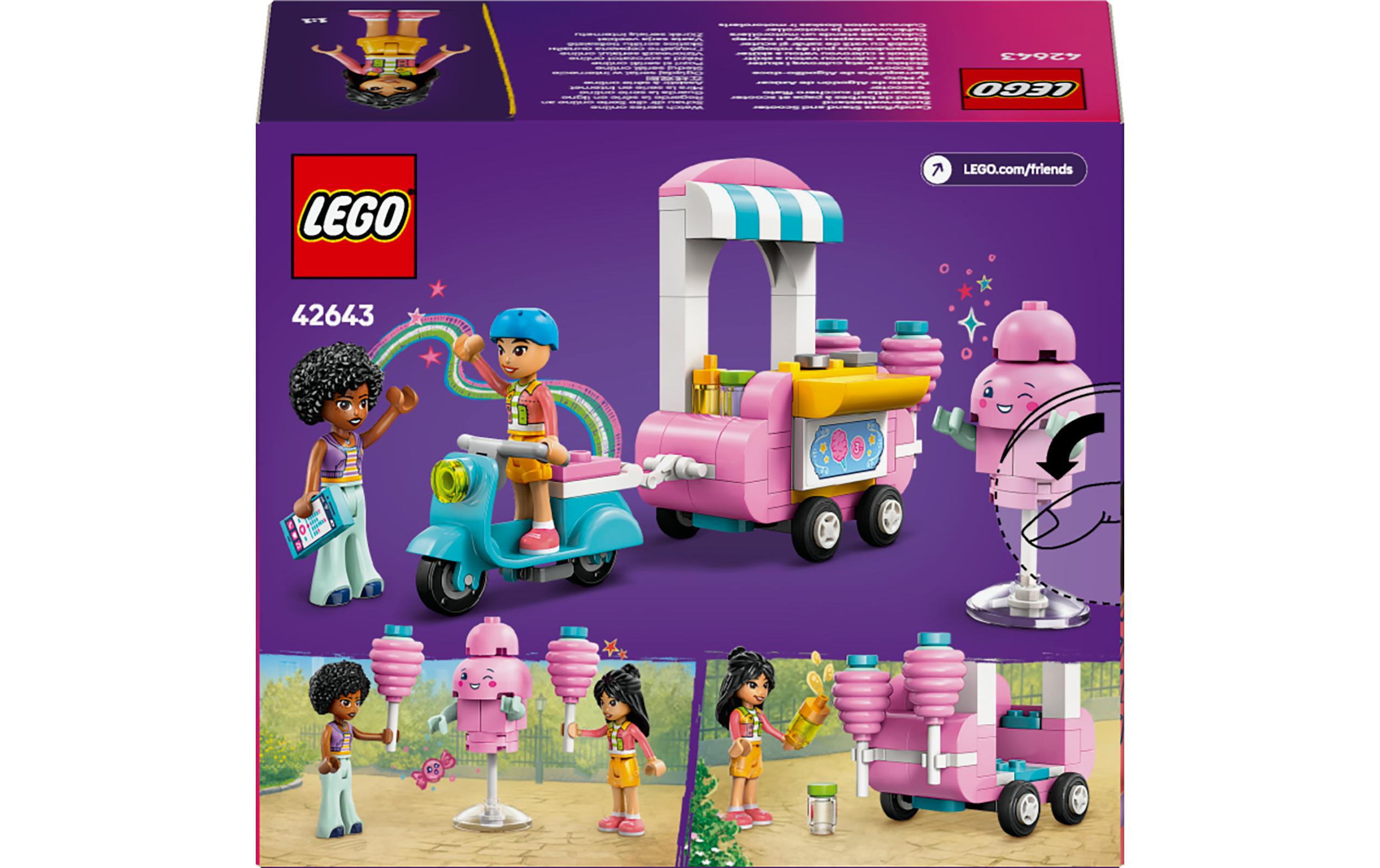 Friends Zuckerwattestand 42643Fahrbarer Zuckerwattestand für fantasievolle Rollenspiele