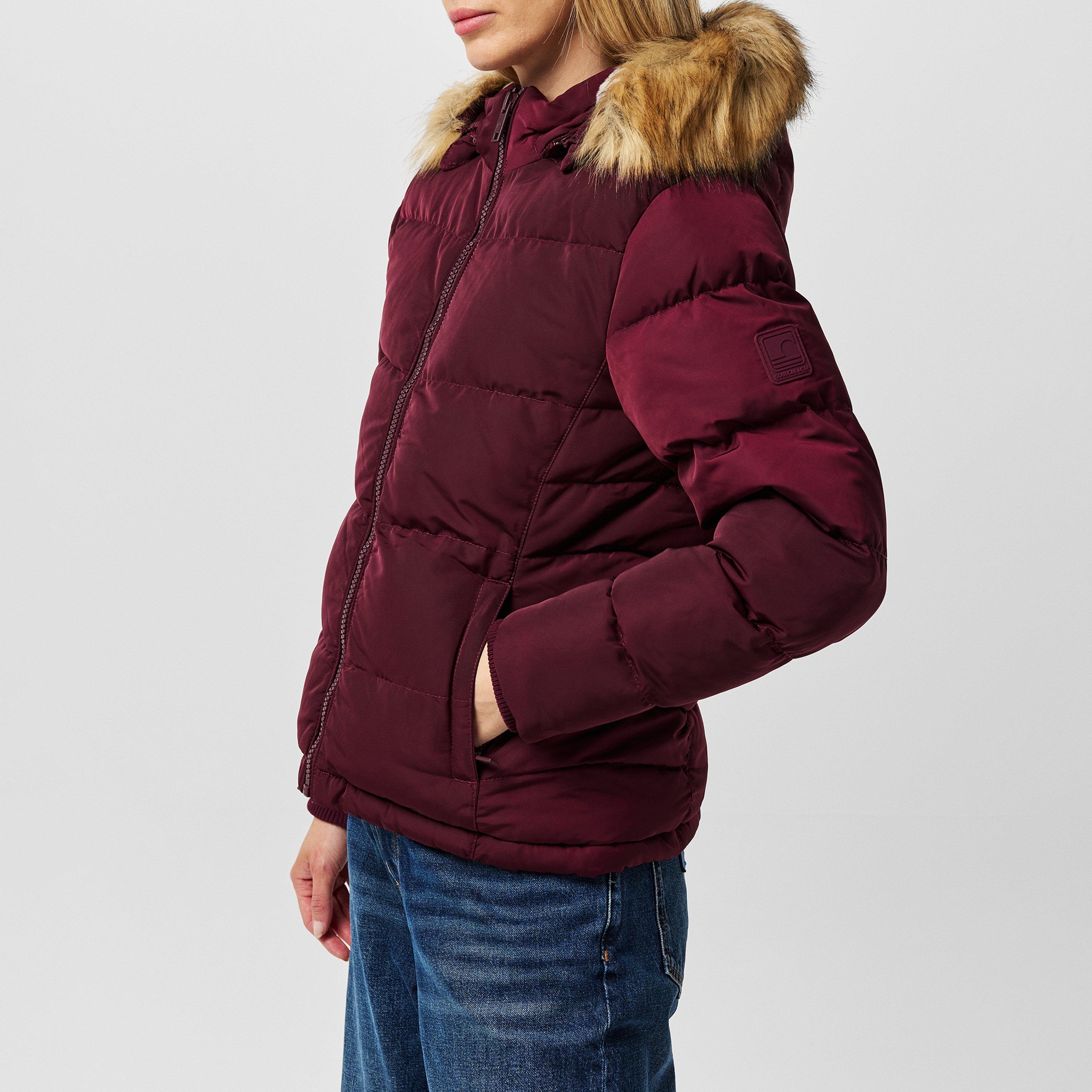 SoulCal 2 Zip Bubble Jacket for Ladies