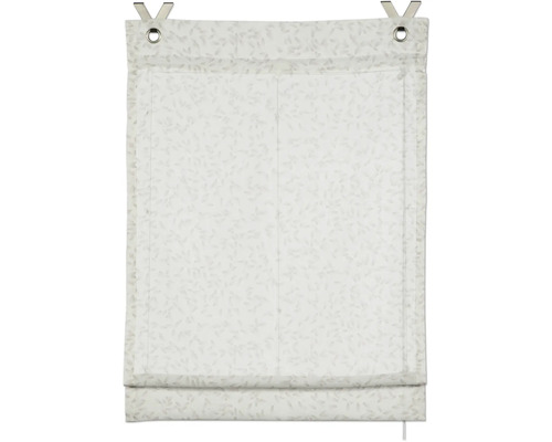 GRS Vouwgordijn Zen Silence Rice wit zonder boren 100x140 cm incl. accessoires