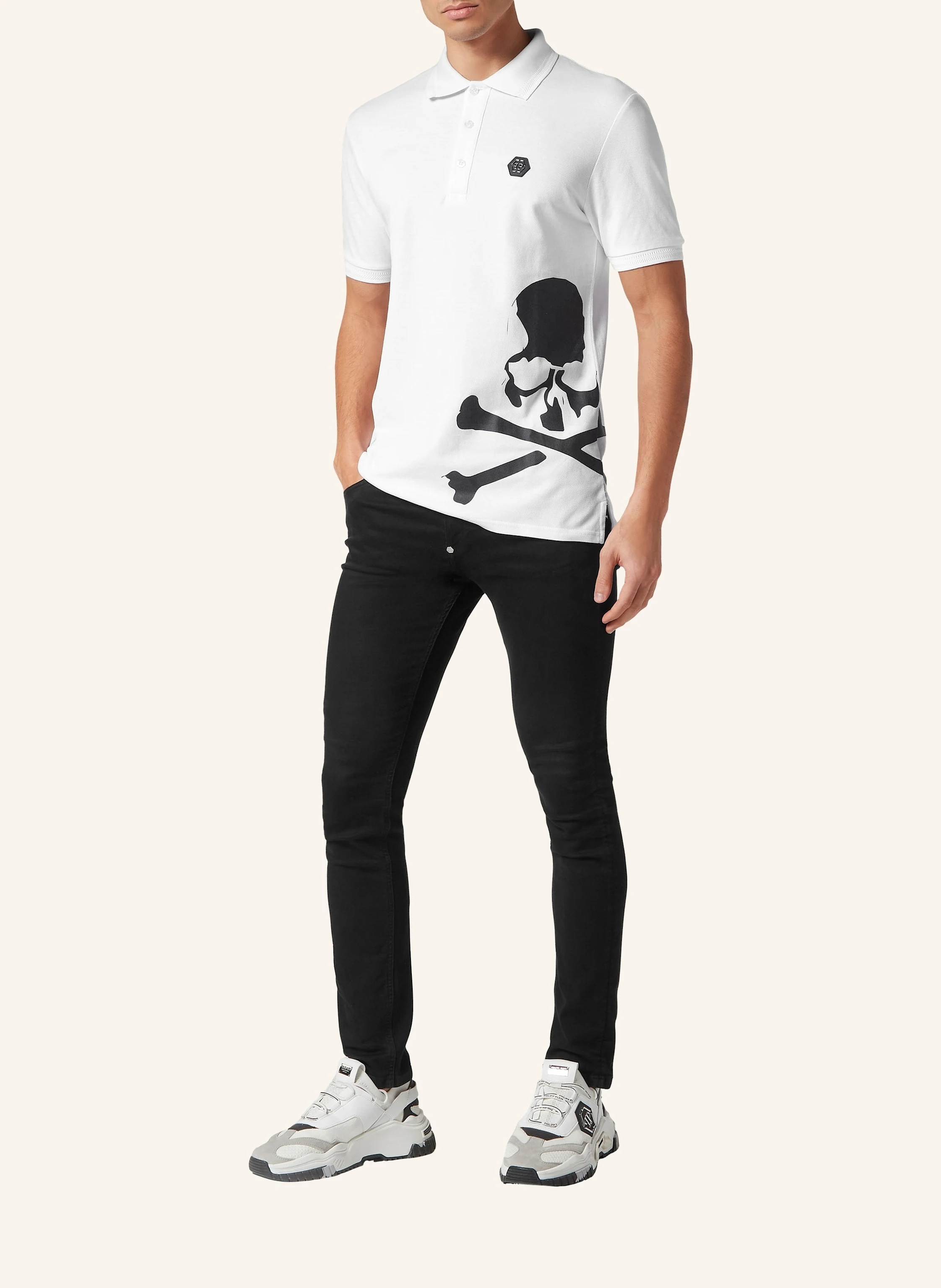 PHILIPP PLEIN Poloshirt SKULL&BONES